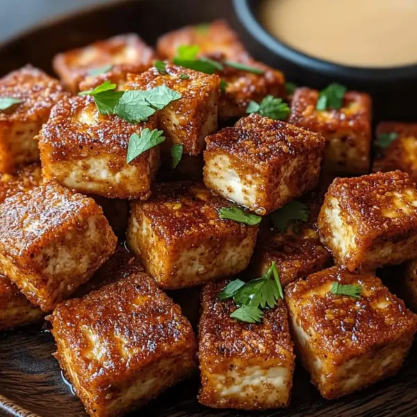 Wie man knusprigen gebackenen Tofu macht