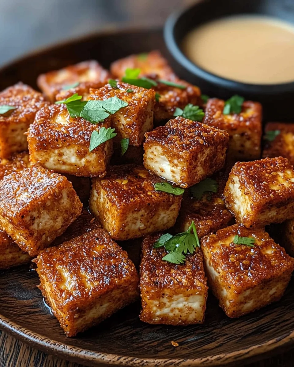 Wie man knusprigen gebackenen Tofu macht