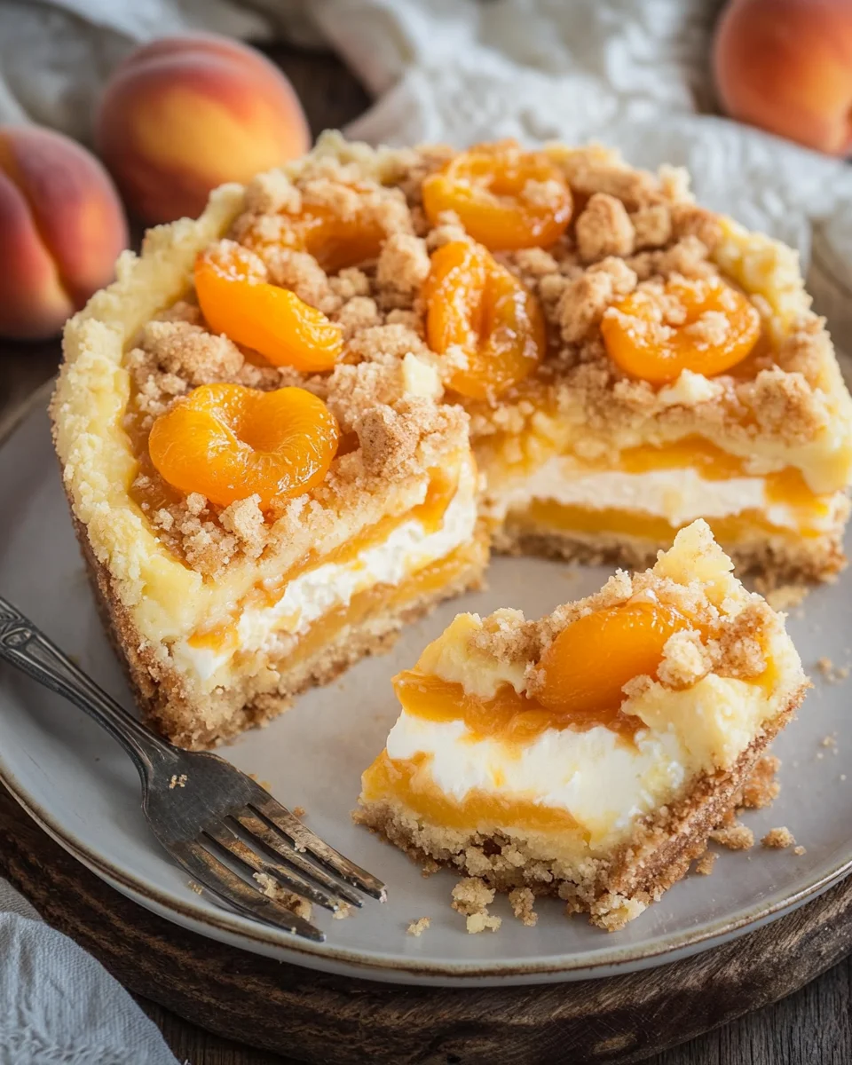 Aprikosenkuchen mit Quark und Streuseln 22 Aprikosenkuchen mit Quark und Streuseln