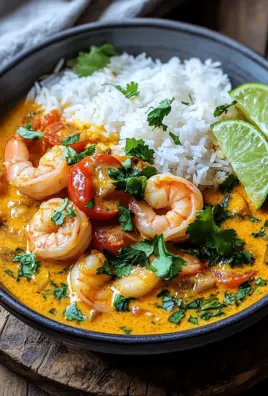 Aromatisches Garnelen Curry mit Kokosmilch und Reis 23 Aromatisches Garnelen Curry mit Kokosmilch und Reis