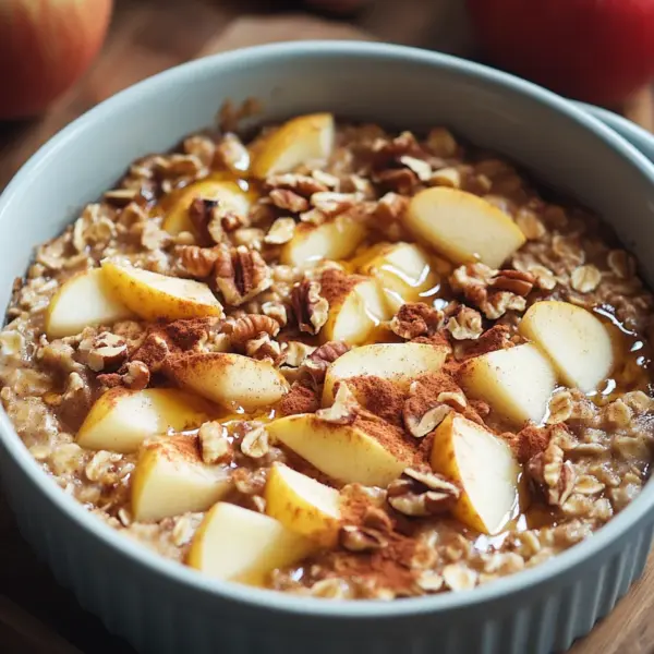 Baked Oatmeal Apfel-Zimt