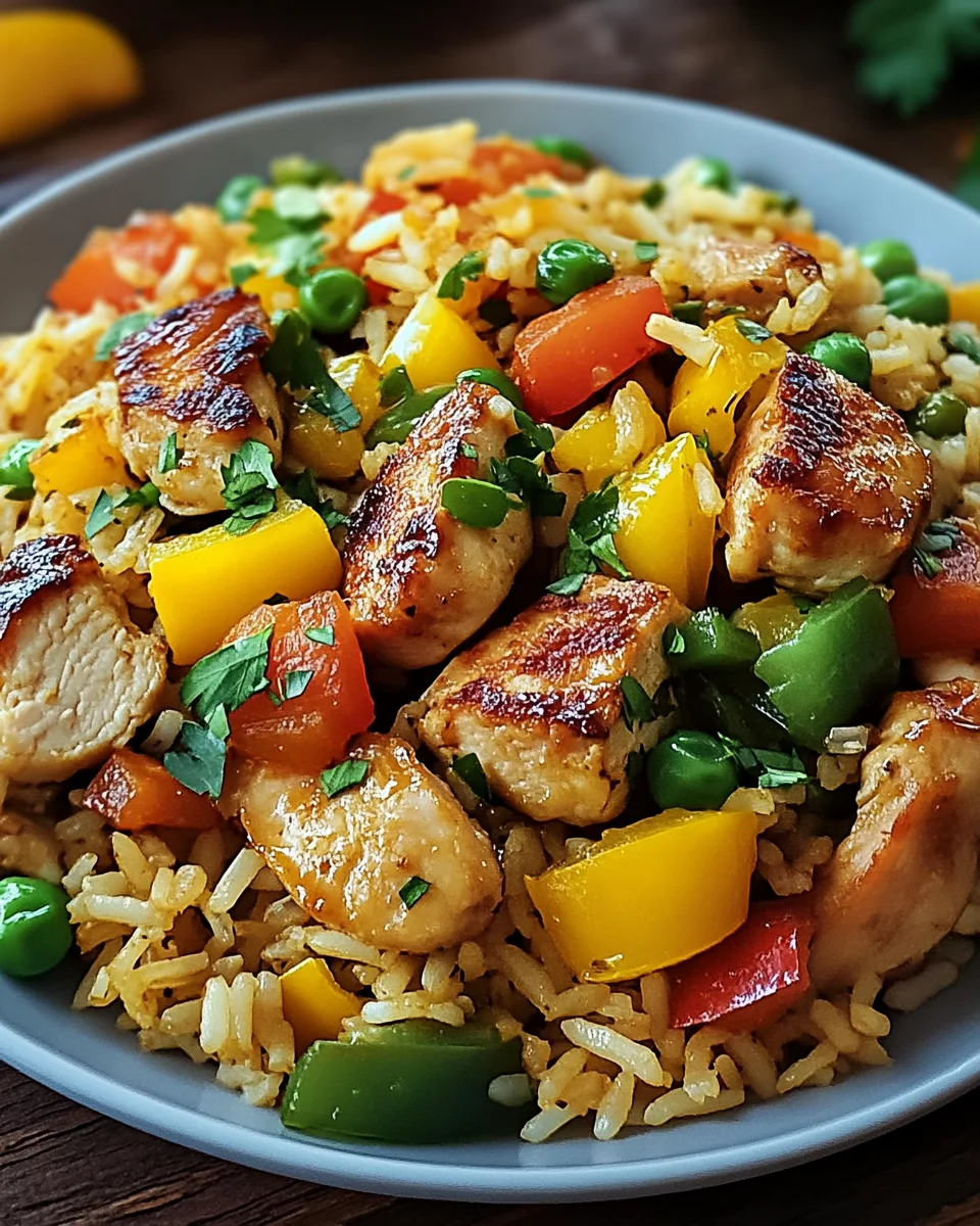 Bratreis mit Hähnchen 23 Bratreis