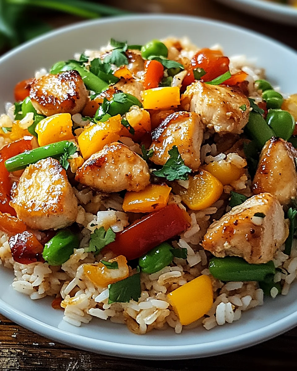 Bratreis mit Hähnchen 25 Bratreis mit Hähnchen