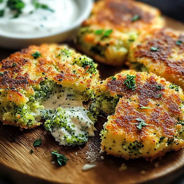 Brokkoli-Käse-Puffer