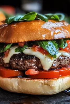Bruschetta-Burger