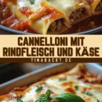 Cannelloni mit Rindfleisch und Käse 18 Pinterest Hidden Image