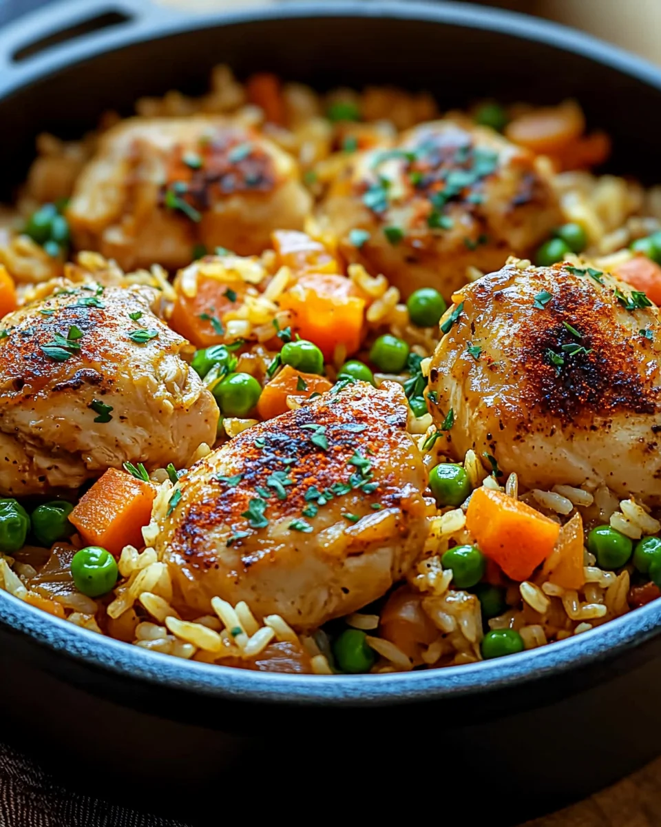 Ein Topf Hähnchen und Reis 25 Ein