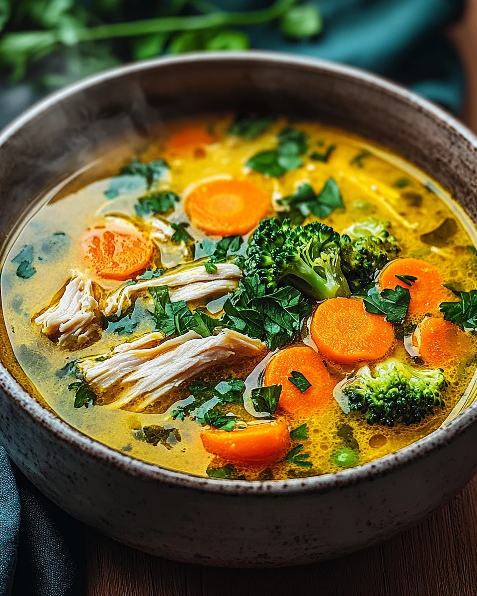 Homepage 6 Entzündungshemmende Kurkuma-Hühnersuppe