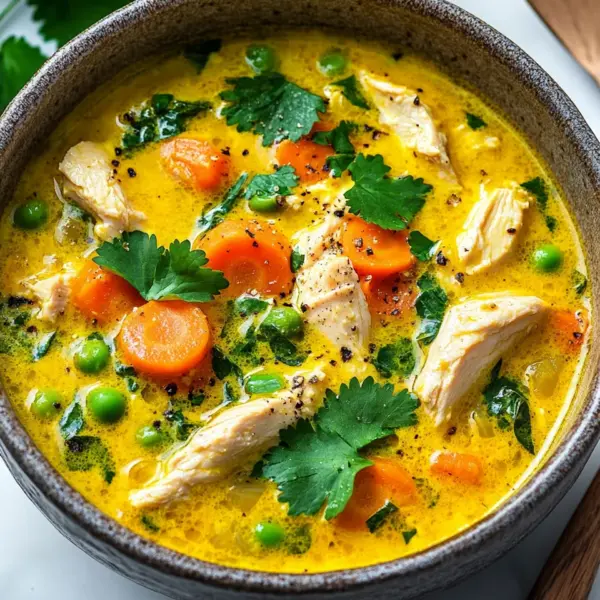 Entzündungshemmende Kurkuma-Hühnersuppe Rezept genießen!