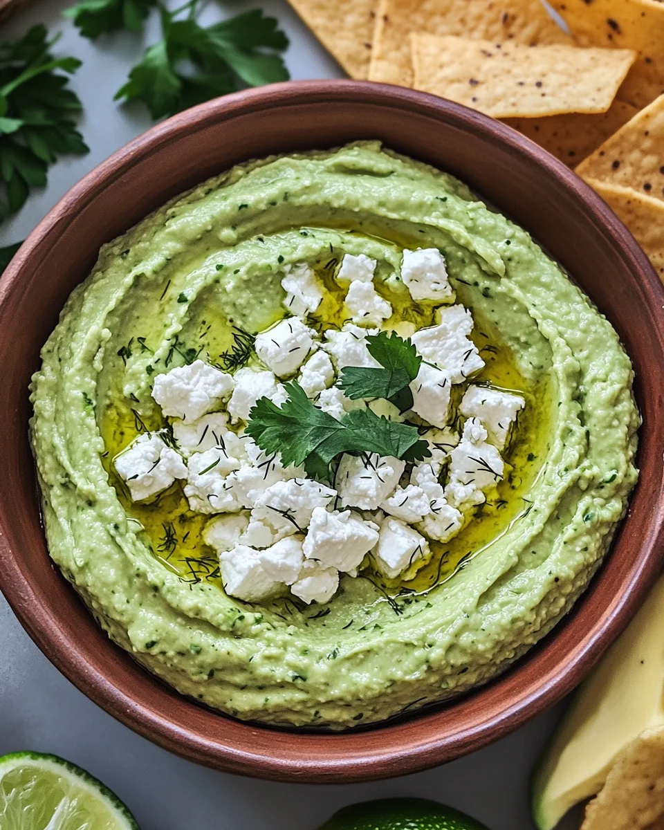 Feta-Avocado-Dip