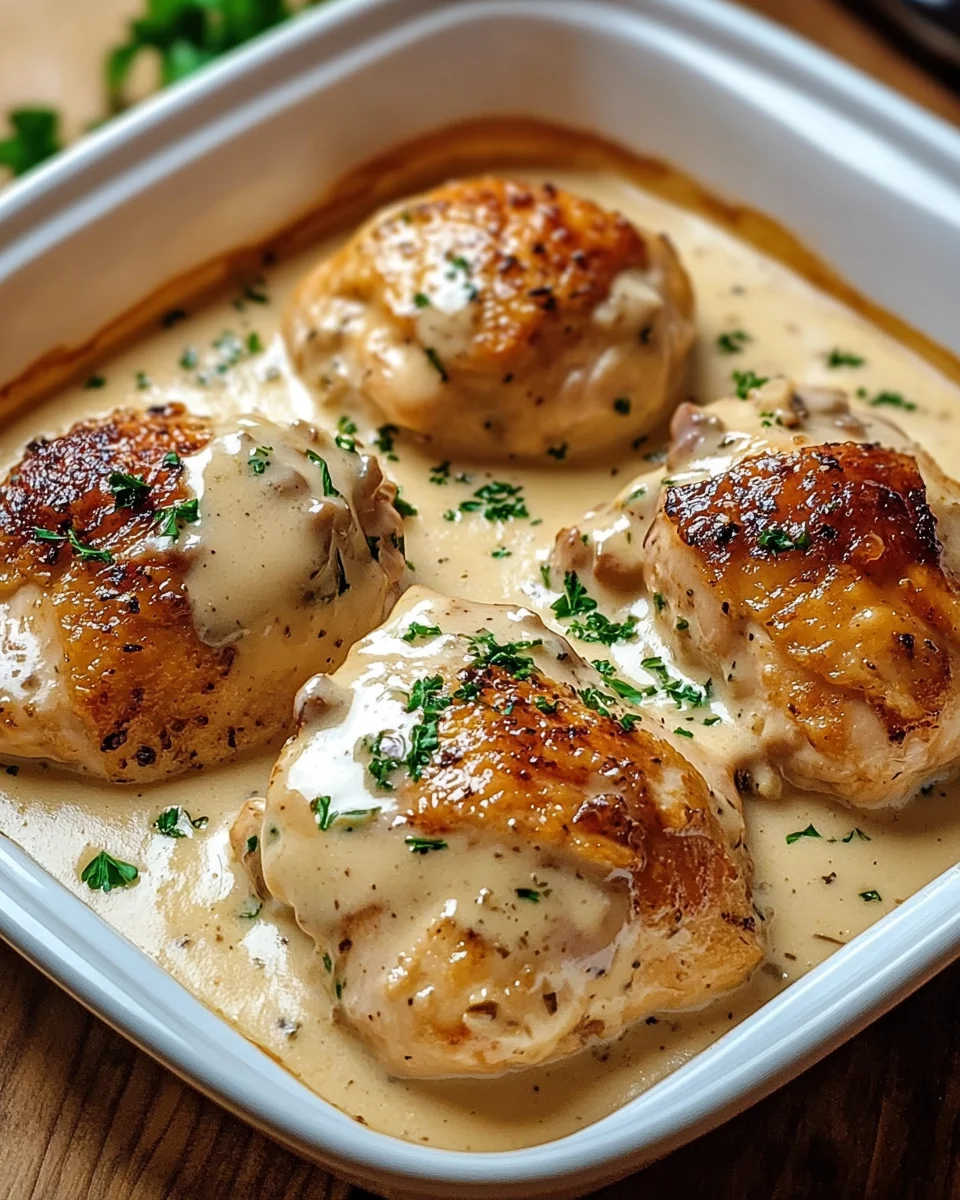 Hähnchen in Frischkäsesauce 22 Hähnchen