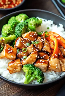 Hähnchen-Teriyaki mit Brokkoli und Reis 24 Hähnchen-Teriyaki mit Brokkoli und Reis