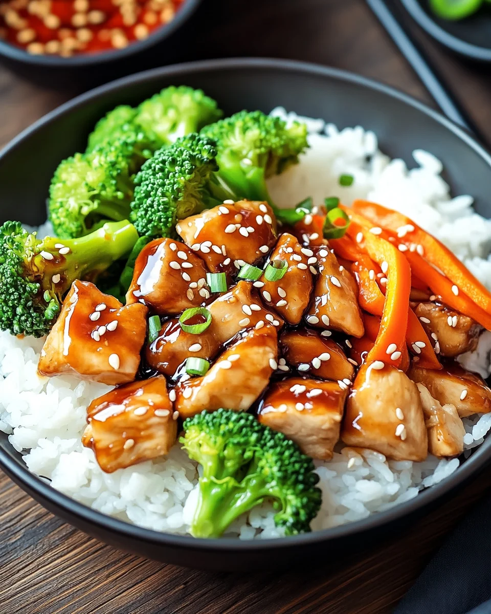 Hähnchen-Teriyaki mit Brokkoli und Reis 19 Hähnchen-Teriyaki mit Brokkoli und Reis