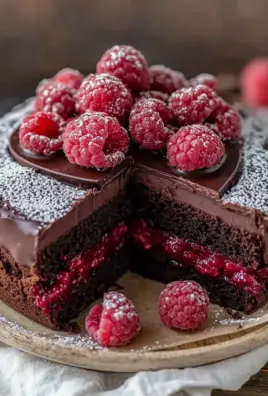 Himbeer Schoko Brownie Torte 23 Himbeer Schoko Brownie Torte