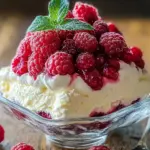 Himbeerwolke mit Mascarponecreme