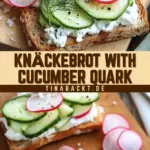 Knäckebrot with Cucumber Quark 18 Pinterest Hidden Image