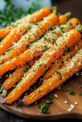 Knoblauch-Parmesan-Ofenkarotten