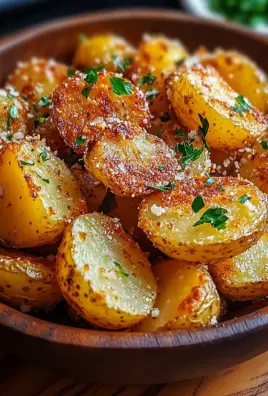 Knusprige Parmesan Röstkartoffeln