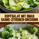 Kopfsalat mit Omas Sahne-Zitronen-Dressing 19 Pinterest Hidden Image