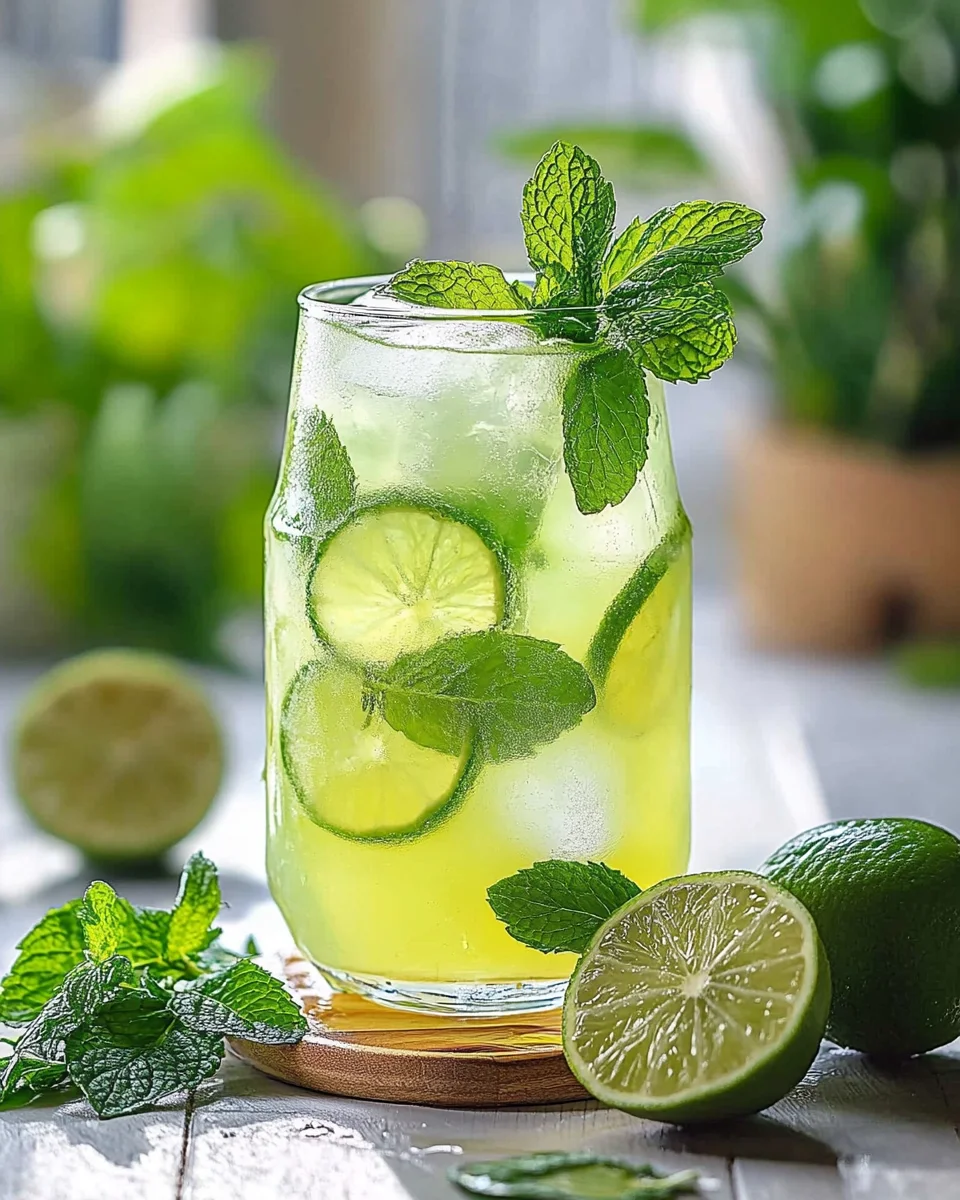 Limetten-Limonade