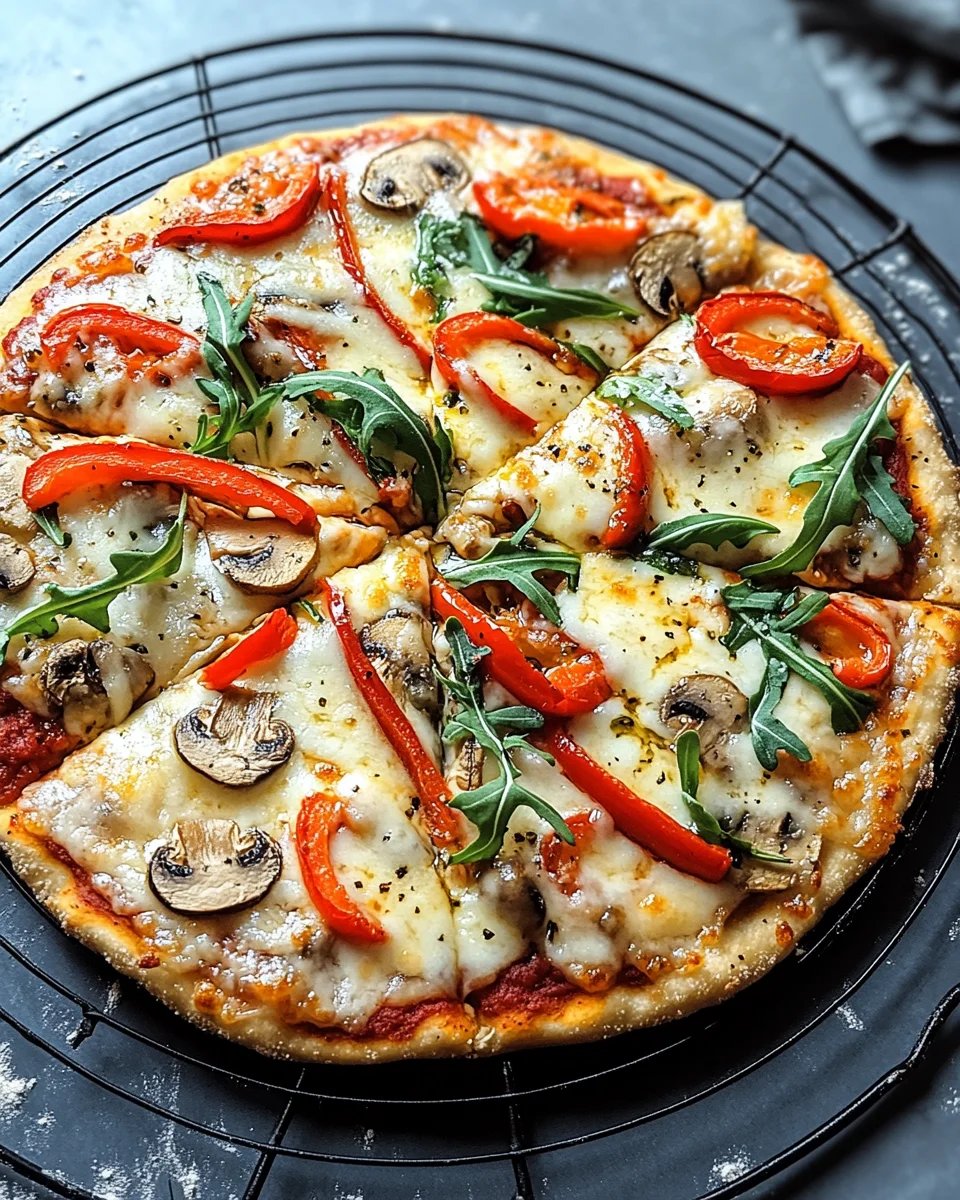 Low Carb Schüttelpizza