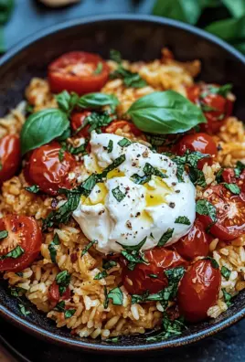 Mediterrane Reispfanne mit Burrata 25 Mediterrane Reispfanne mit Burrata