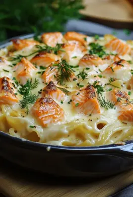 Nudelauflauf mit Lachs und Sahne 18 Nudelauflauf mit Lachs und Sahne