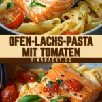 Ofen-Lachs-Pasta mit Tomaten 22 Pinterest Hidden Image