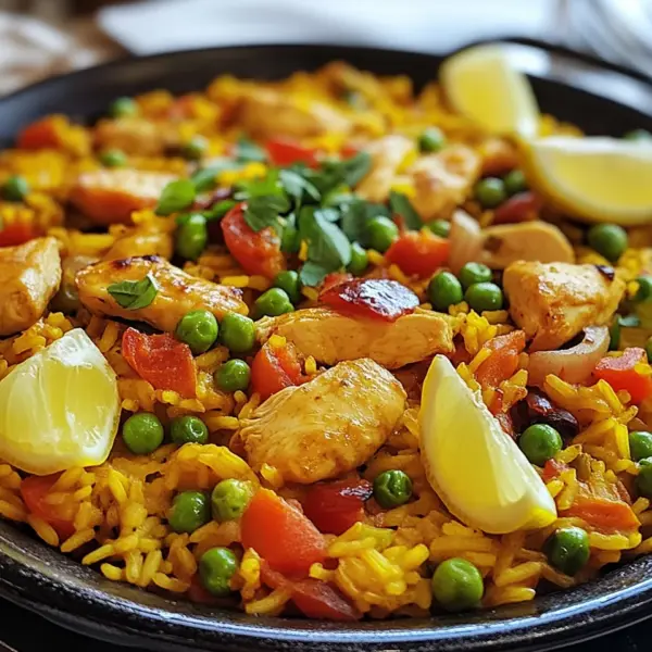 Paella mit Hähnchen