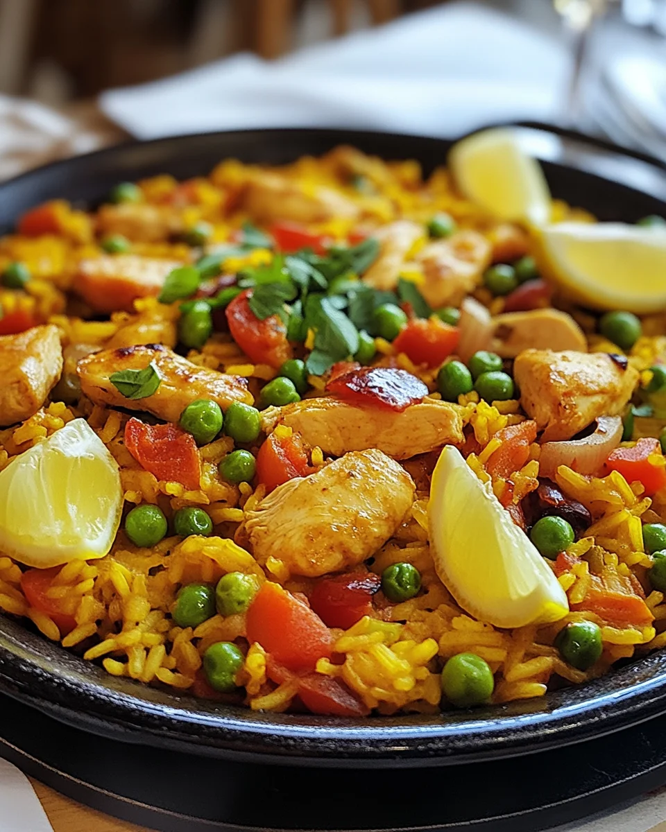 Paella mit Hähnchen 27 Paella mit Hähnchen