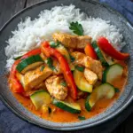 Paprika-Zucchini-Rahm-H&auml;hnchen