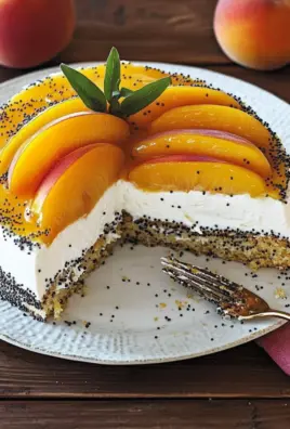 Pfirsichtorte mit Mohn 28 Pfirsichtorte mit Mohn