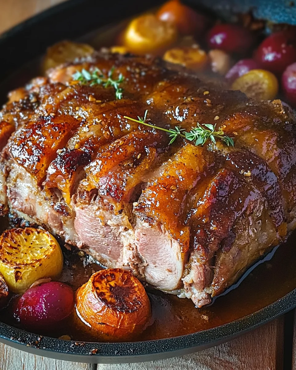 Räuberbraten, schmort im Ofen einfach vor sich hin 18 Räuberbraten,
