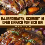 Räuberbraten, schmort im Ofen einfach vor sich hin 17 Pinterest Hidden Image