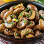 Saftige Knoblauch-Champignons Rezept