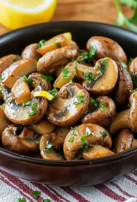 Saftige Knoblauch-Champignons Rezept