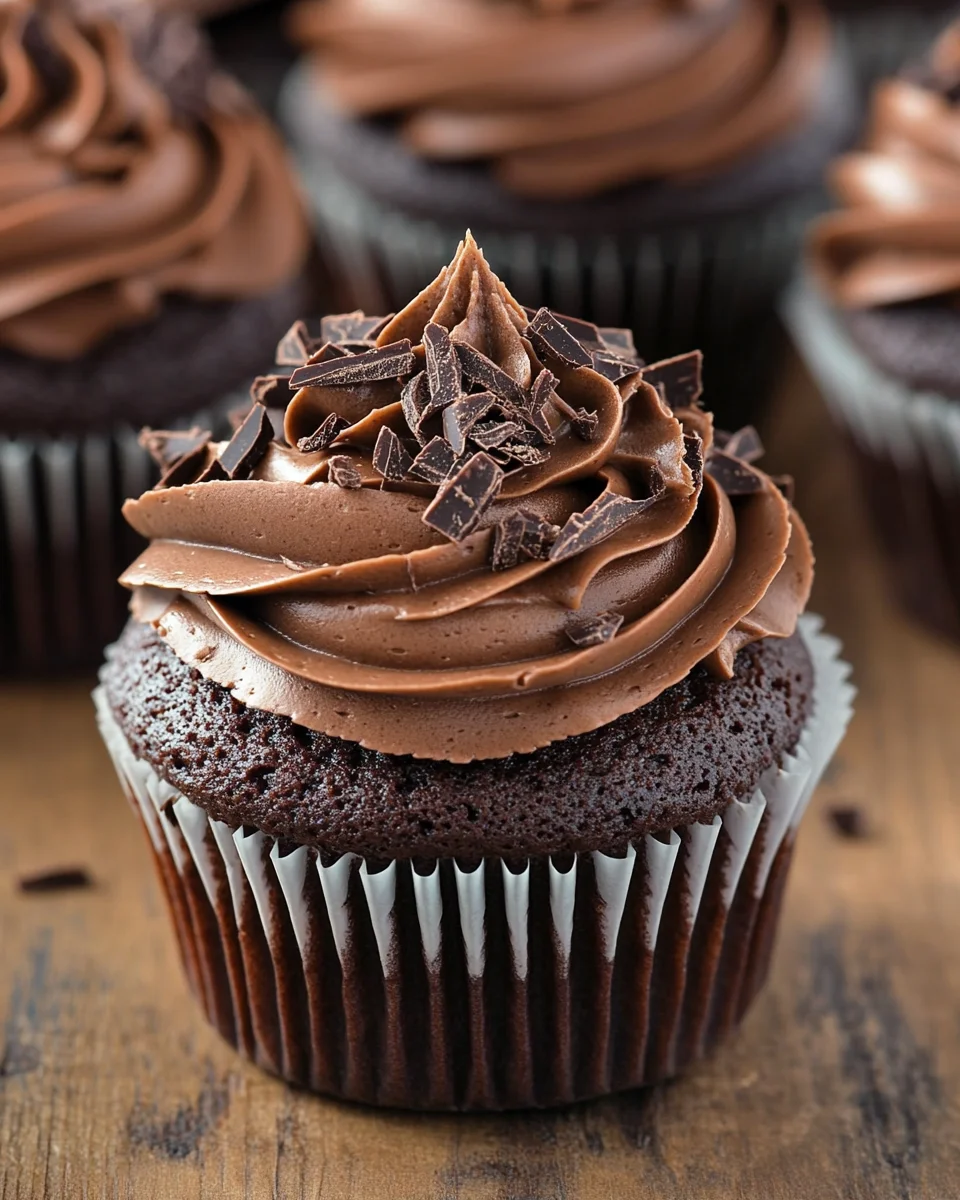 Saftige Schokoladen-Cupcakes
