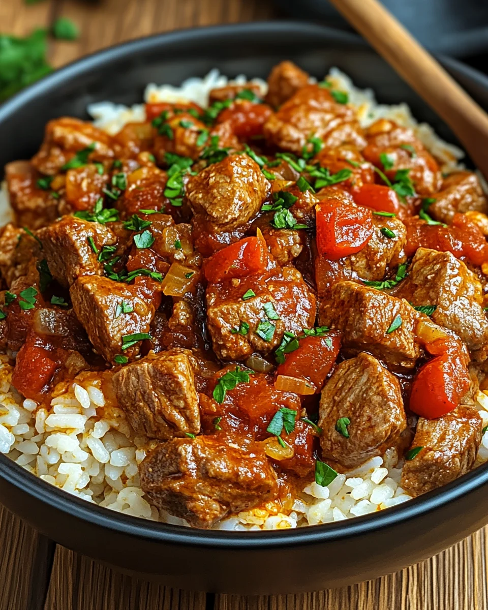 Serbisches Reisfleisch