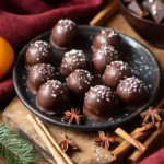 Spekulatius Kugeln - Pralinen f&uuml;r Weihnachten