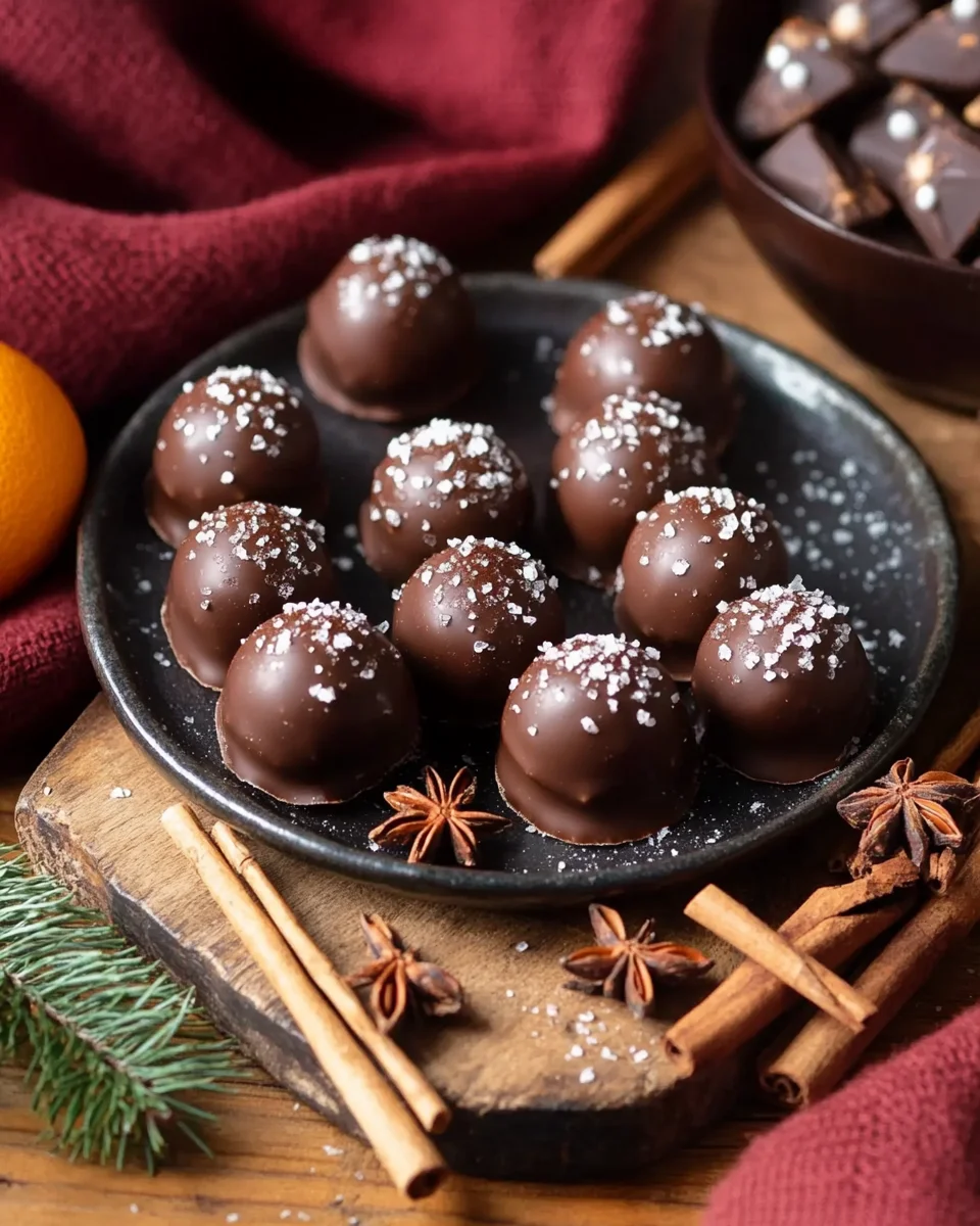 Spekulatius Kugeln - Pralinen für Weihnachten