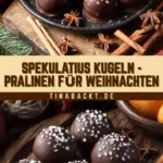 Spekulatius Kugeln - Pralinen für Weihnachten 17 Pinterest Hidden Image
