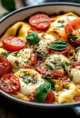 Tortellini-Auflauf mit Tomaten und Mozzarella 28 Tortellini-Auflauf mit Tomaten und Mozzarella