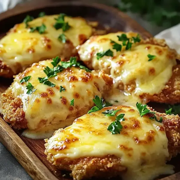 Überbackene Partyschnitzel