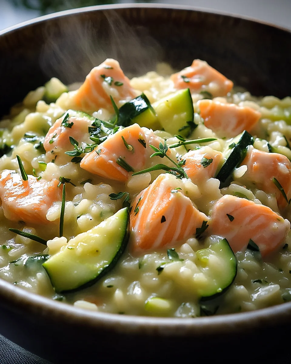 Zucchini-Lachs-Risotto 25 Zucchini-Lachs-Risotto