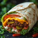 Cheeseburger-Wraps