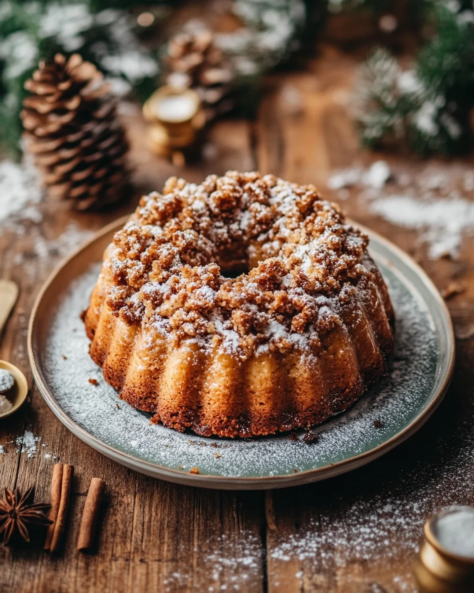 Eierlikör-Kuchen mit Knusperstreuseln