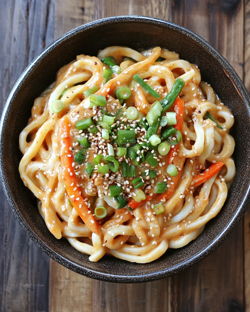 Erdnussbutter Udon Nudeln 23 Erdnussbutter Udon Nudeln