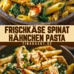 Frischkäse Spinat Hähnchen Pasta 23 Pinterest Hidden Image
