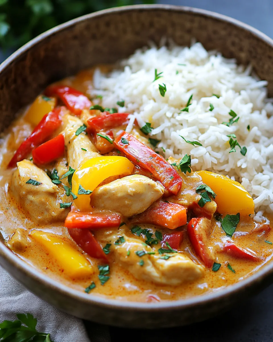 Hähnchen Stroganoff mit Suchtpotenzial Rezept