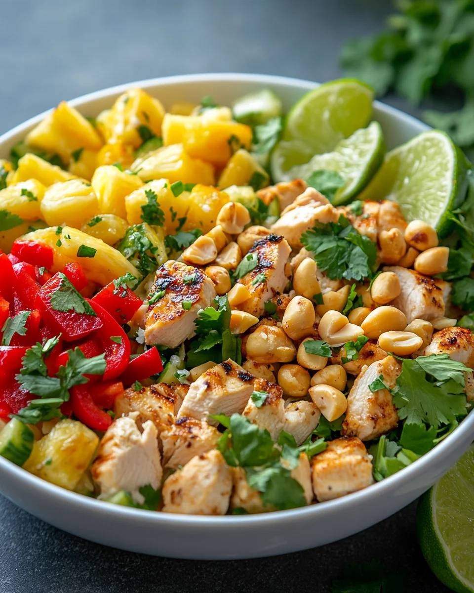 Hawaiianischer Hühnersalat
